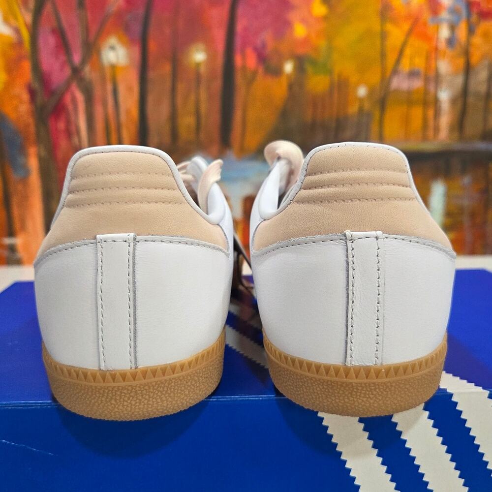 Adidas Samba OG W Off White Sandy Pink Size 8.5 JS1351 Casual Sneakers - Picture 5 of 8